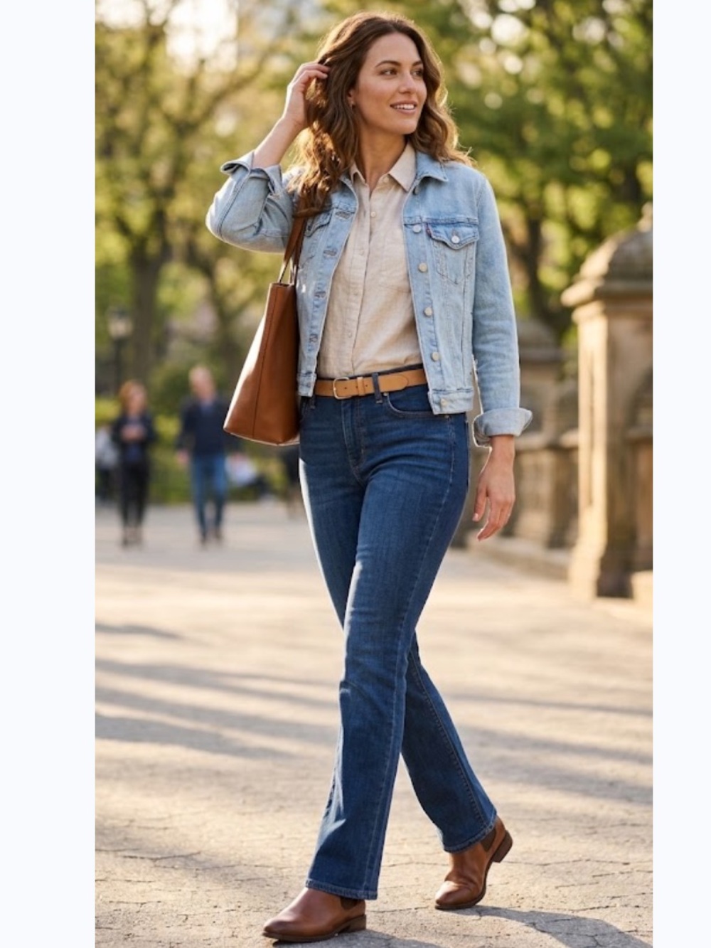 Levi's Dark Blue Bootcut Women's Jeans